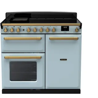 Piano de cuisson induction FALCON ESTEL DELUXE TAB IND 100 CM BLEU PASTEL