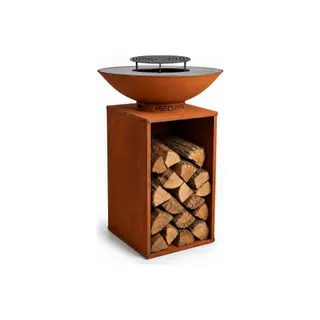 Brasero REDFIRE Braséro Onyx Rusty 60 + Housse + Grille