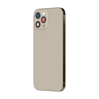 Pièce détachée AVIZAR + Vitre arrière iPhone 12 Pro Max Or