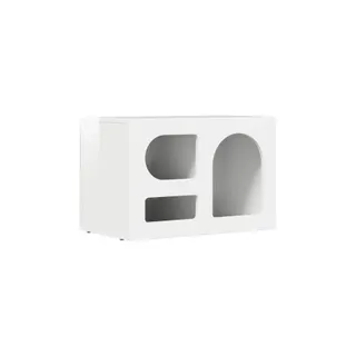 Meuble TV HELLOSHOP26 Meuble TV moderne fonctionnel 60 x 35 x