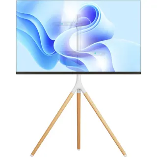Pied TV ONKRON Trépied TV 32–65", 35 kg, TS1220-W Blanc
