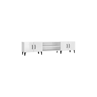 Meuble TV HELLOSHOP26 Meuble TV design épuré rangement 180 x 3