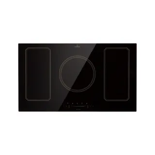 Plaque vitrocéramique KLARSTEIN Victoria 5 Flex 7400W - Noir