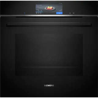 Four encastrable SIEMENS HB778G3B1 - Pyrolyse - Hydrolyse - Chaleur pulsée - IQ700 - Air Fry - Assistant Culinaire IA
