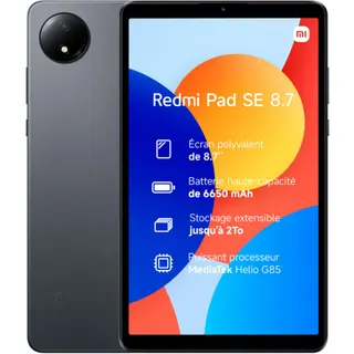 Tablette Android XIAOMI Redmi Pad SE Gris 64Go