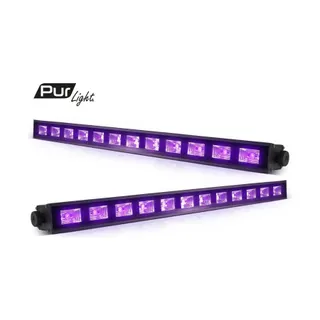 Jeu de lumières PUR LIGHT Lot de 2 Barres à LEDs 12x3V spécial lum