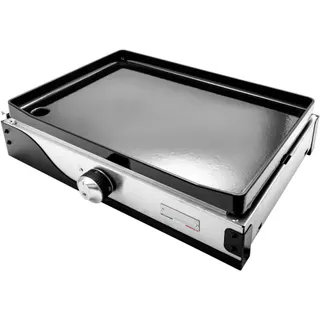Plancha électrique LE MARQUIER PLFE150DP noir gris à poser, 50x35 cm