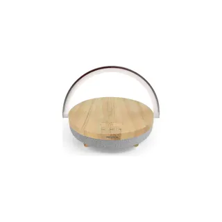 Enceinte Bluetooth PRIXTON Lampe LED Multifonction Bluetooth Bois
