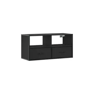 Meuble TV HELLOSHOP26 Meuble TV mural pratique design industri