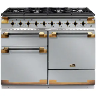 Piano de cuisson gaz FALCON ELISE LUXE TAB GAZ 110 CMINOX et NOIR LA