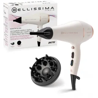 Sèche cheveux professionnel BELLISSIMA Keratin Gloss