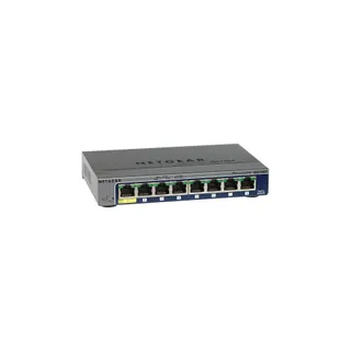 Switch ethernet NETGEAR Switch RJ45 Giga 8 Ports GS108T-300PES
