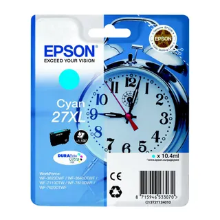 Cartouche d'encre EPSON T2712 Série Réveil : Cyan XL