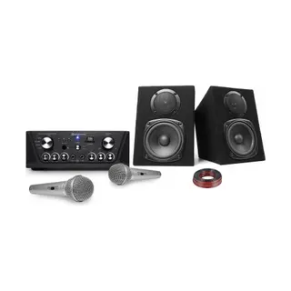 Karaoké NONAME Ampli karaoké160W+Enceintes 2x100W+2Mic