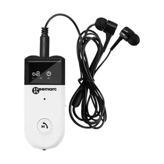 GEEMARC Amplificateur d'écoute IBT10 Loop Blanc