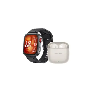 Montre connectée HUAWEI Pack Fit 4 PRO Noir + Freebuds SE3 Beige