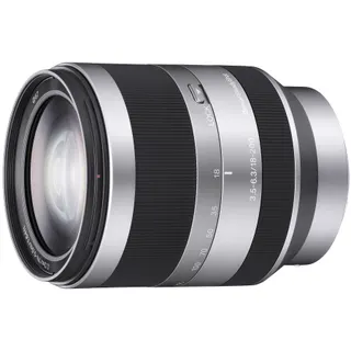 Objectif pour Hybride SONY SEL E 18-200mm f3.5-6.3 Silver Reconditionné