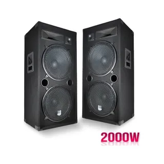 Enceinte sono BM SONIC 2enceintes passives2x15"/38cm 2x1KW