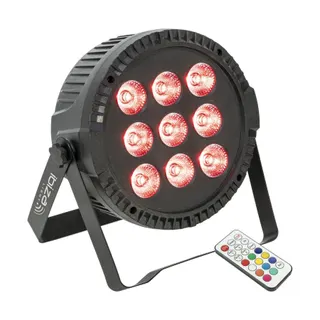 Jeu de lumières IBIZA Projecteur PAR Extra-plat IBIZA LIGHT TH