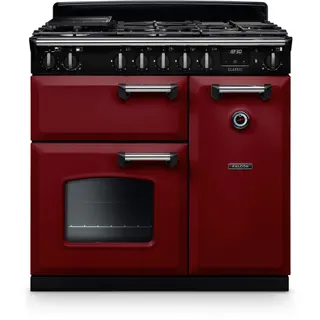 Piano de cuisson gaz FALCON NGC TAB GAZ 90 CM BORDEAUX CHROME