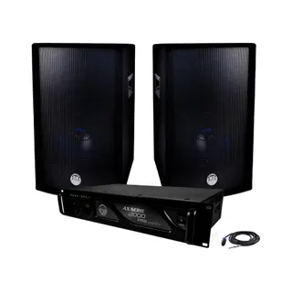 Pack sono BM SONIC Pack Sonorisation 2600W Ampli Mydj + Enc
