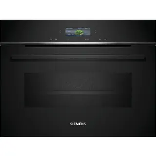Four encastrable SIEMENS CM724G1B1 iQ700 - Compact 45cm, Combiné Micro-ondes, Nettoyage HumidClean, Wifi