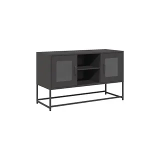 Meuble TV HELLOSHOP26 Meuble TV contemporain avec rangement pr