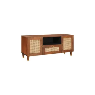 Meuble TV HELLOSHOP26 Meuble TV rectangulaire moderne avec éta