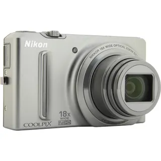 Appareil photo Compact NIKON S9100 Titane Reconditionné