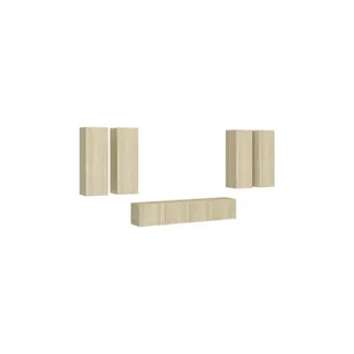Meuble TV HELLOSHOP26 Ensemble de meubles armoire buffet TV té