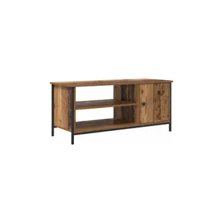Meuble TV HELLOSHOP26 Meuble TV moderne minimaliste avec étagè