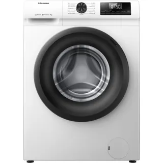 Lave linge hublot HISENSE WF1Q9041BW - 9 kg - 1400 tr/min - Classe A - Moteur induction