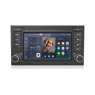 Autoradio connecté JUNSUN pour Audi A4 B6 B7 2000-2009 Carplay
