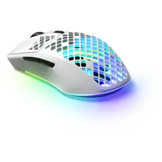 Souris Gamer Sans Fil STEELSERIES Aerox 3 Wireless (2022) Snow