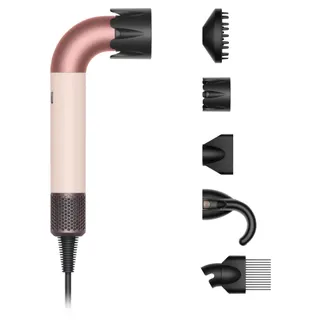 Sèche cheveux DYSON Supersonic R cheveux bouclés à frisés rose céramique