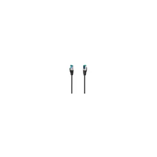 Câble RJ45 HAMA 15M Droit CAT6a Noir
