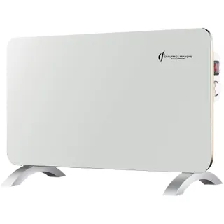 Chauffage électrique SANNOVER Mobile en Verre Sorimo 2000 W Blanc