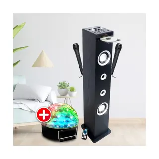 Enceinte Bluetooth INOVALLEY Tour de son CD et Karaoké Inovalley HP49