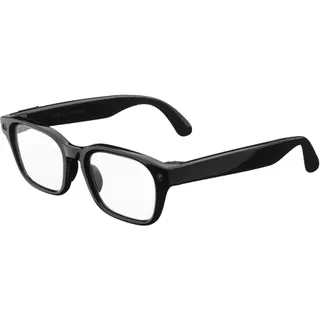 Lunettes connectées META Glasses Adventurer Noir verres transparents