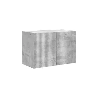 Meuble TV HELLOSHOP26 Meuble TV mural contemporain avec rangem