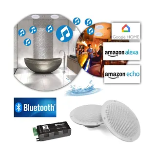 Enceinte encastrable LEISURE Kit 2 haut-parleurs coniques 5" / 80W -