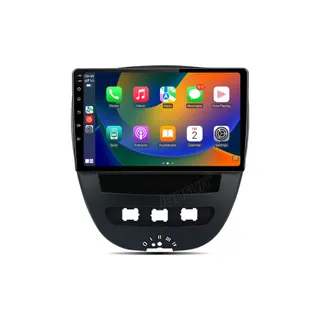 Autoradio connecté JUNSUN pour Peugot 107 2005-2014 6+128G Carplay