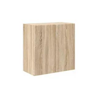 Meuble TV HELLOSHOP26 Meuble TV mural minimaliste moderne 59,5