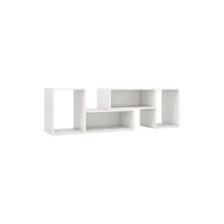 Meuble TV HELLOSHOP26 Meuble TV console avec étagères modulab