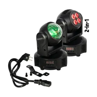 Jeu de lumières IBIZA Light MH-ASTRO-WASH - Jeu de lumiè