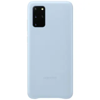 Coque SAMSUNG S20+ Cuir bleu
