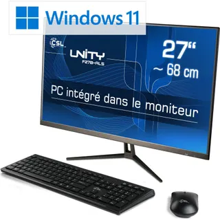 Ordinateur tout-en-un CSL-COMPUTER Unity F27B-ALS/2000Go/8Go/Win11