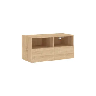 Meuble TV HELLOSHOP26 Meuble TV multimédia étagère télévision