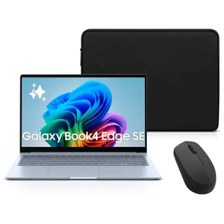 Ordinateur portable SAMSUNG Galaxy Book 4 Edge SE 15.6' 15,6" Snapdragon X 16 Go RAM LPDDR5x SSD 256 Go (souris incluse)