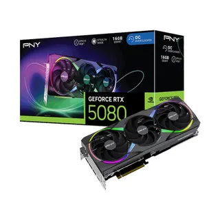 Carte graphique PNY GeForce RTX 5080 16GB ARGB OC